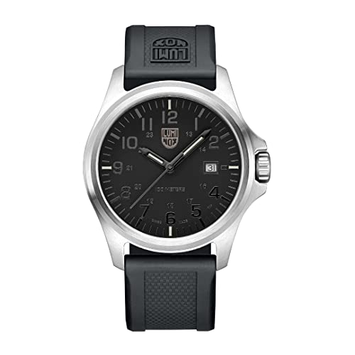 Luminox - G Kollektion Patagonia - Herren Uhr - Hergestellt in der Schweiz 43mm - X2.2502 - Taucheruhr mit Datumsanzeige - 100m Wasserdicht - Herrenuhr - Mehrere Varianten - Hergestellt in der Schweiz