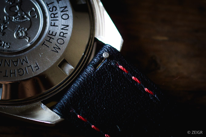 ZEIGR Uhrenarmbänder 20mm Leder Vintage Schnellwechsel-1