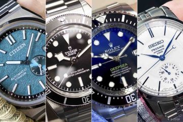 Citizen Tudor Rolex Seiko Collage Wrist Check 2024